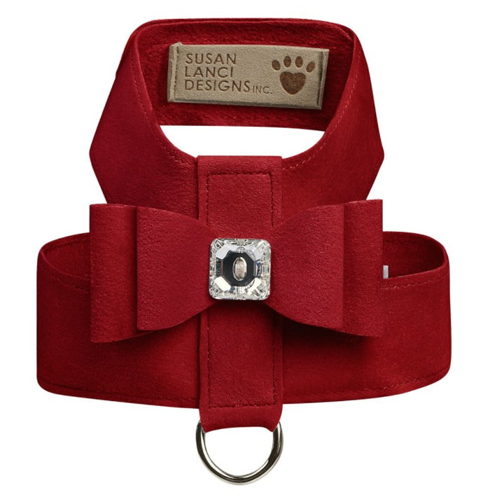 Susan Lanci Big Bow Tinkie Harness in Many Colors - Posh Puppy Boutique