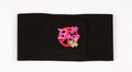 Susan Lanci Black - Peace Symbol Wizzers Bellyband - Posh Puppy Boutique