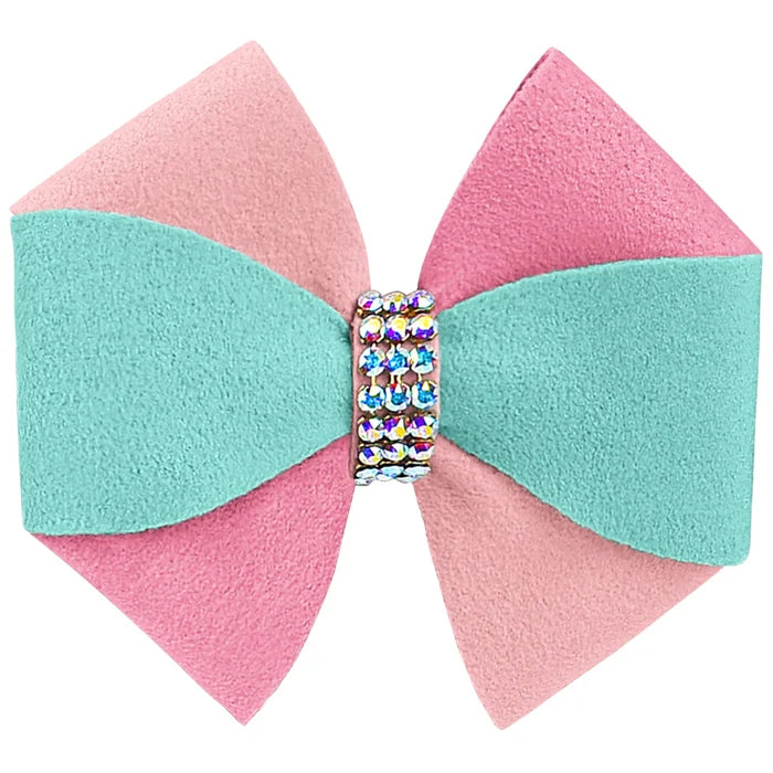 Susan Lanci Cotton Candy Hair Bow - Posh Puppy Boutique