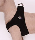 Susan Lanci Crystal Paw Collection Embellished Step - In Harnesses - Many Colors - Posh Puppy Boutique
