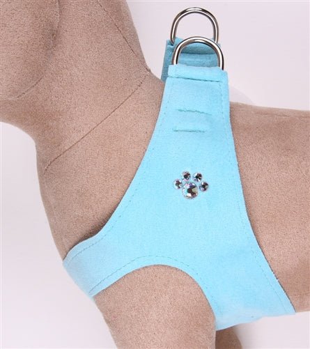 Susan Lanci Crystal Paw Collection Embellished Step - In Harnesses - Many Colors - Posh Puppy Boutique
