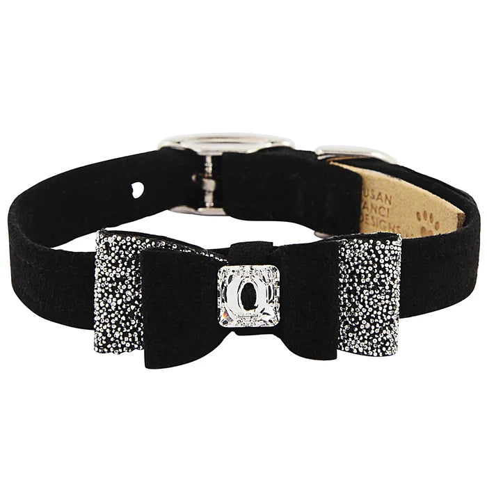 Susan Lanci Crystal Stellar Big Bow Collar in Many Colors