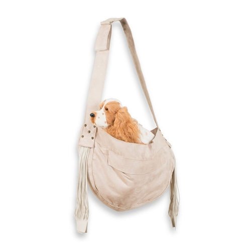 Susan Lanci Cuddle Carrier in Doe - Posh Puppy Boutique