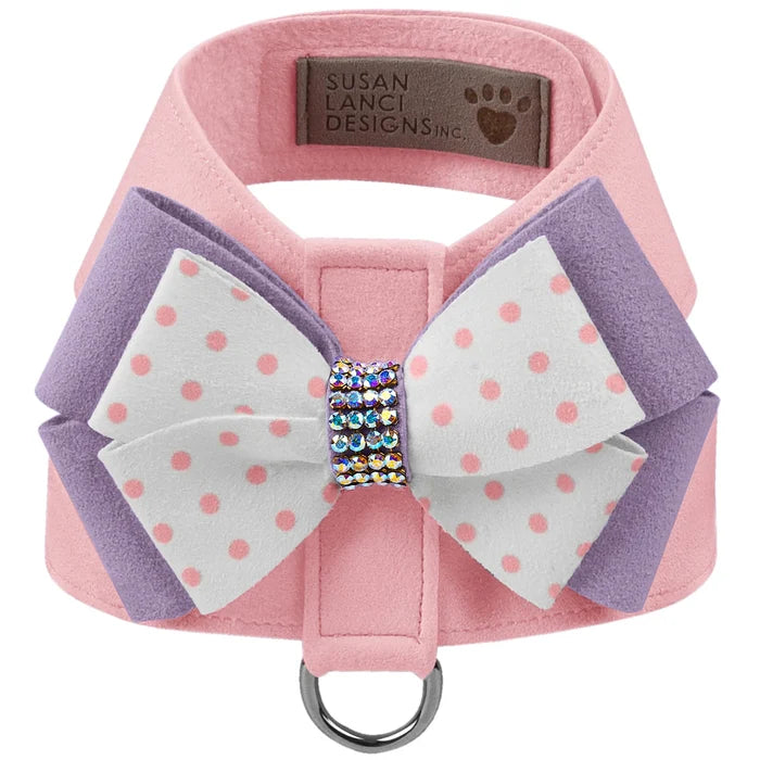 Susan Lanci Daisy Bow Tinkie Harness - Posh Puppy Boutique