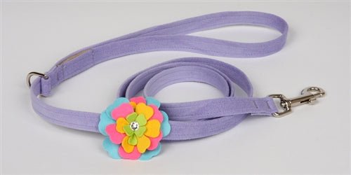 Susan Lanci Fantasy Flower Collection Step - In Harness - French Lavender - Posh Puppy Boutique