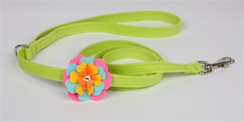 Susan Lanci Fantasy Flower Collection Tinkie Harness - Kiwi - Posh Puppy Boutique