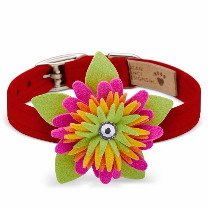 Susan Lanci Island Flower Collection 1/2" Collar- Many Colors
