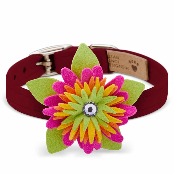 Susan Lanci Island Flower Collection 1/2" Collar- Many Colors