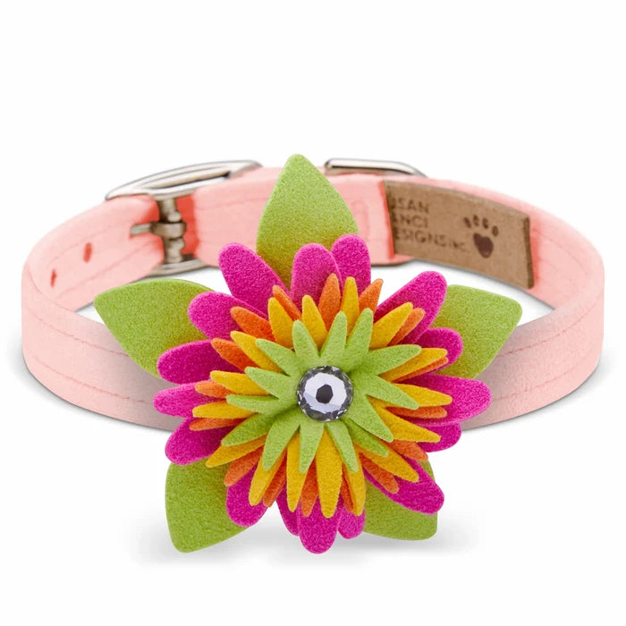 Susan Lanci Island Flower Collection 1/2" Collar- Many Colors