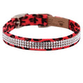 Susan Lanci Jungle Print Collection 3 Row Giltmore Collar - Posh Puppy Boutique