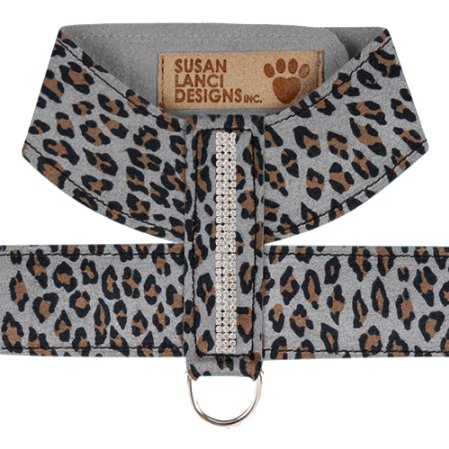 Susan Lanci Jungle Print Collection 3 Row Giltmore Tinkie Harness - Posh Puppy Boutique