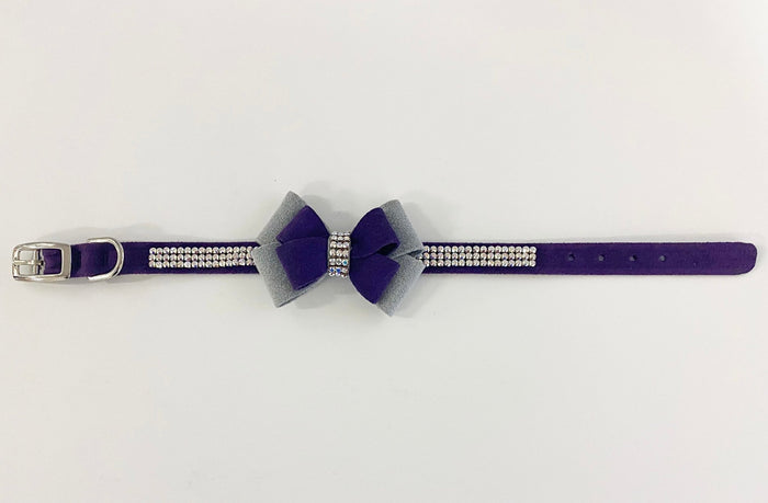 Susan Lanci Mystical Moon Aurora Crystal Collar - Posh Puppy Boutique