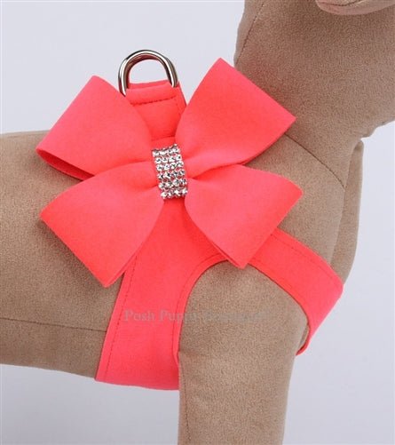 Susan Lanci Nouveau Bow Step - In Harnesses in Many Colors - Posh Puppy Boutique