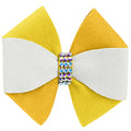 Susan Lanci Pina Colada Hair Bow - Posh Puppy Boutique