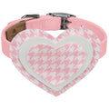 Susan Lanci Pink is Love 3 Layer Heart Collar - Posh Puppy Boutique