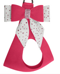 Susan Lanci Pink is Love Double Tail Bow Step in Harness