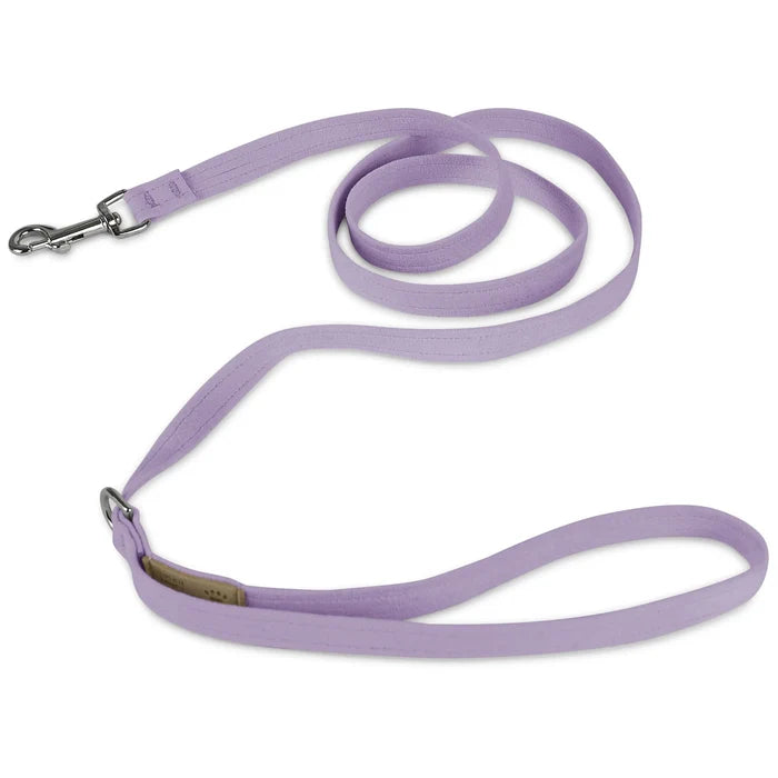 Susan Lanci Plain Ultrasuede Dog Leash in Many Colors