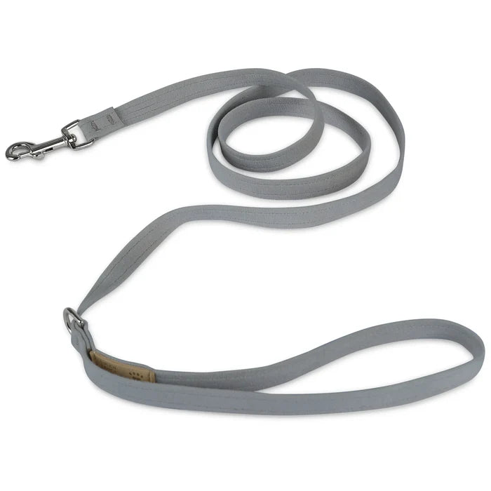 Susan Lanci Plain Ultrasuede Dog Leash in Many Colors