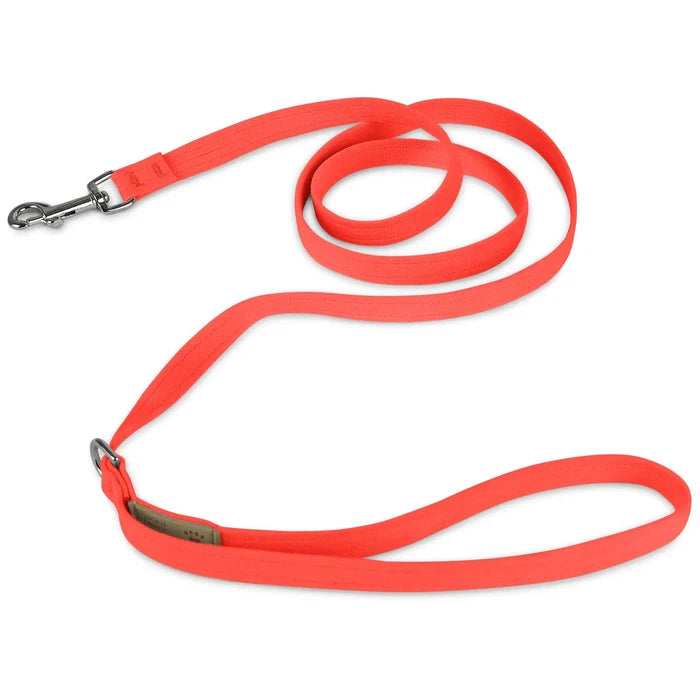 Susan Lanci Plain Ultrasuede Dog Leash in Many Colors