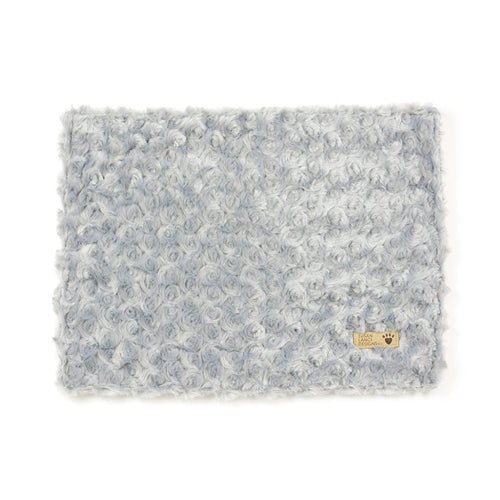 Susan Lanci Platinum Curly Sue Blanket - Posh Puppy Boutique