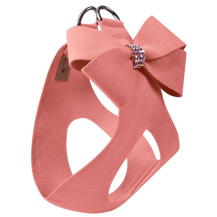 Susan Lanci Puppy Pink AB Crystal Step in Harness - Posh Puppy Boutique