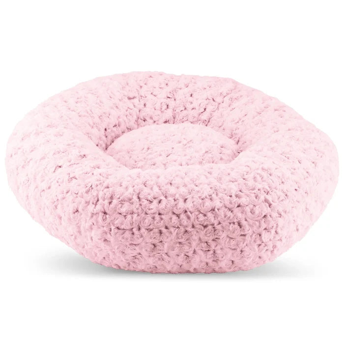 Susan Lanci Puppy Pink Curly Sue Bed - Posh Puppy Boutique