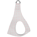 Susan Lanci Puppy Pink Polka Dot Step in Harness - Posh Puppy Boutique