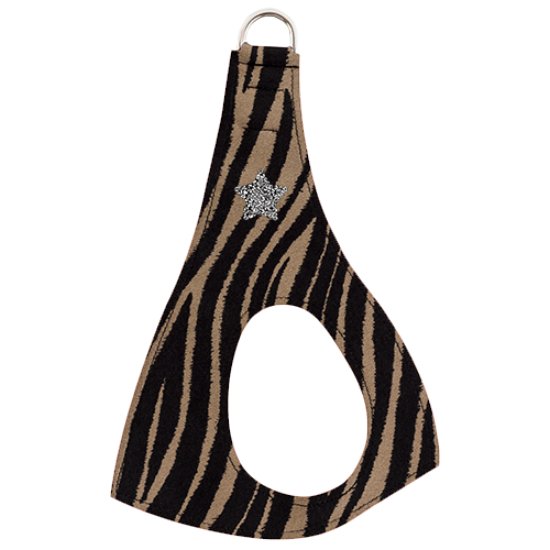 Susan Lanci Rock Star Step - In Harness - Jungle Print Collection - Posh Puppy Boutique