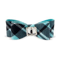 Susan Lanci Scotty Big Bow Hair Bow - Tiff Plaid - Posh Puppy Boutique