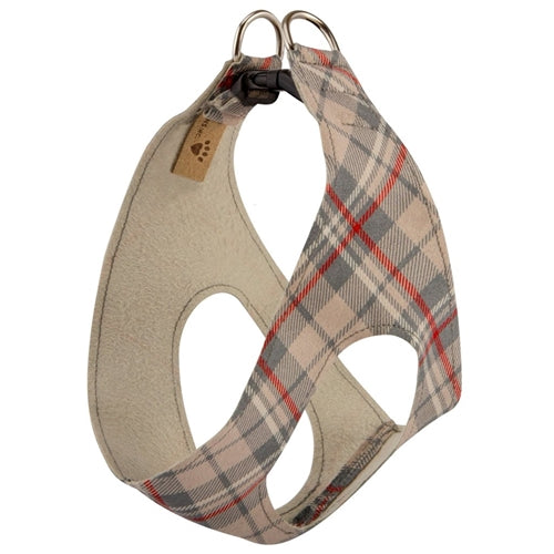 Susan Lanci Scotty Step In Harness Doe Plaid - Posh Puppy Boutique