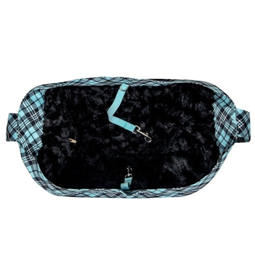 Susan Lanci Scotty Tiffi Plaid Cuddle Carrier - Posh Puppy Boutique