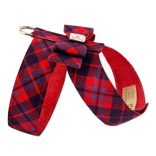 Susan Lanci Scotty Tinkie Harness Chestnut - Posh Puppy Boutique