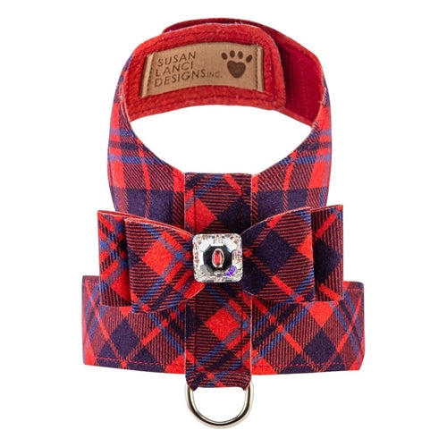 Susan Lanci Scotty Tinkie Harness Chestnut - Posh Puppy Boutique