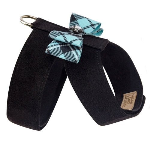 Susan Lanci Scotty Tinkie Harness Tiffi Plaid - Big Bow - Posh Puppy Boutique