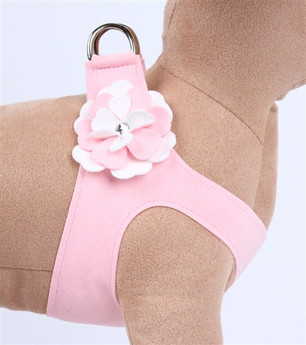 Susan Lanci Special Occasion Step-In Harness- Puppy Pink - Posh Puppy Boutique