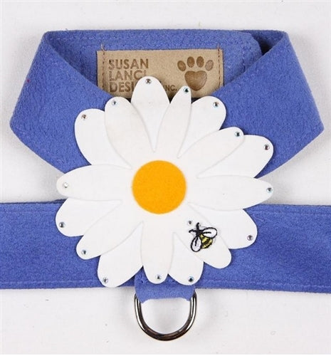 Susan Lanci Tinkie Large Daisy Collection Tinkie Ultrasuede Harnesses - Posh Puppy Boutique