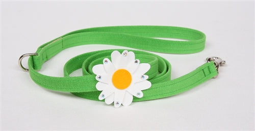 Susan Lanci Tinkie Large Daisy Collection Tinkie Ultrasuede Harnesses - Posh Puppy Boutique
