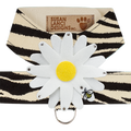 Susan Lanci Tinkie Large Daisy Tinkie Ultrasuede Harness Jungle Print Collection