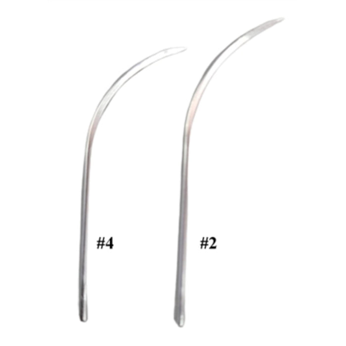 Suture needles-1/2 curved used in funeral service operations, from lynch supply