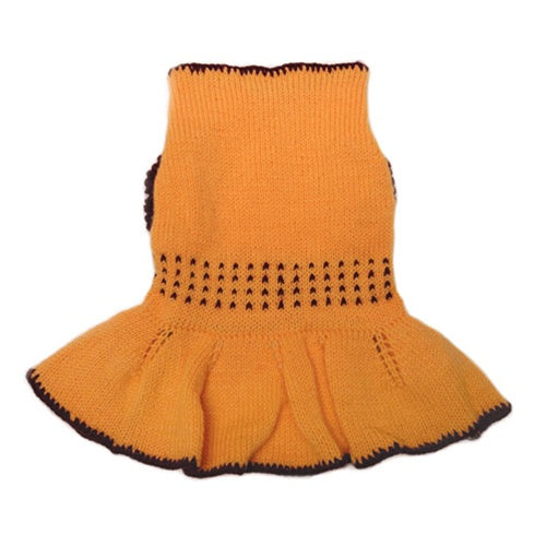 Sweater Dress with Dotted Waist Decoration - Posh Puppy Boutique