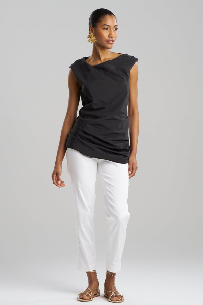 Techno Poplin Origami Tunic