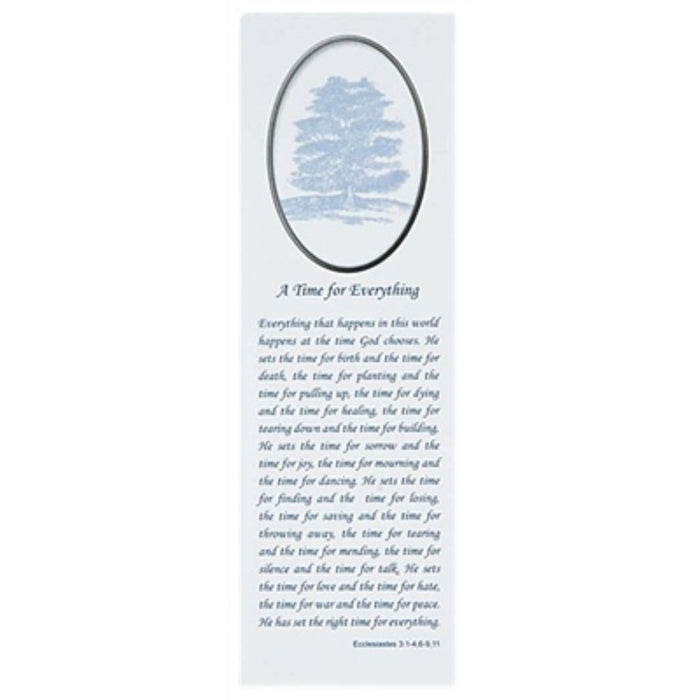 Tranquil park bookmarks used in funeral service operations, from lynch supply
