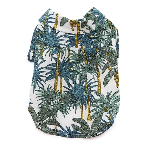 Tropical Leaf Shirt - Posh Puppy Boutique
