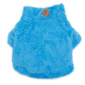 Turquoise Solid Fleece Quarter Zip Pullover - Posh Puppy Boutique