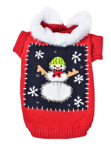Up to Snow Good Snowman Sweater - Posh Puppy Boutique