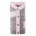 Varsity Cardigan in Pink - Posh Puppy Boutique