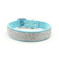VIP Bling Collar in Blue - Posh Puppy Boutique