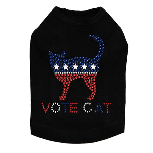 Vote Cat Dog Tank - Many Colors - Posh Puppy Boutique