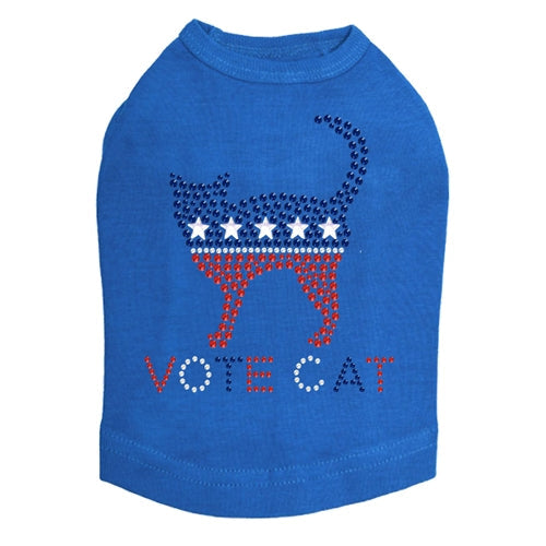 Vote Cat Dog Tank - Many Colors - Posh Puppy Boutique
