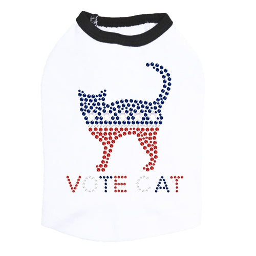 Vote Cat Dog Tank - Many Colors - Posh Puppy Boutique